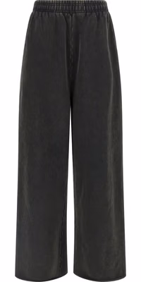 Black Cotton Joggers (Workout Pants)