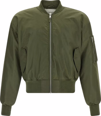 Bicolor Nylon Bomber