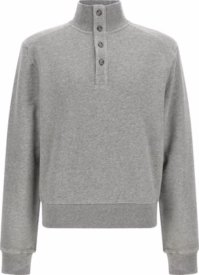 Gray Cotton Cardigan