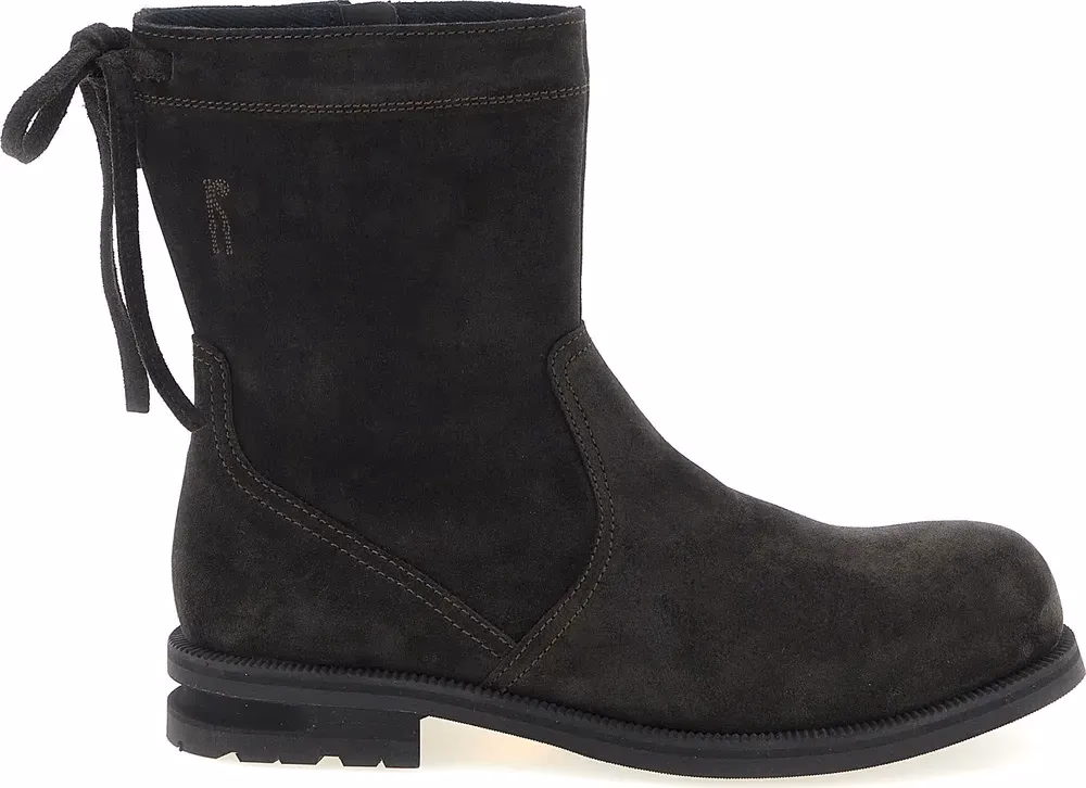 Kiko Kostadinov Brown Calfskin Ankle Boots