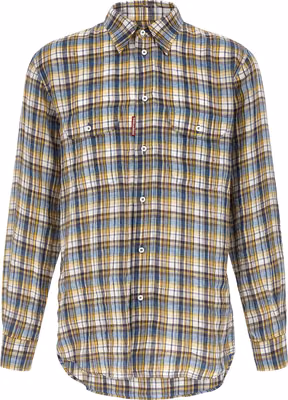 Multicolor Linen Blouse