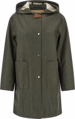 Bicolor Linen Coat