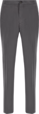 Gray Lyocell Casual Pants