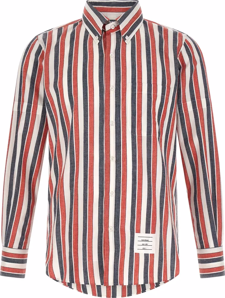 Thom Browne Multicolor Cotton Blouse