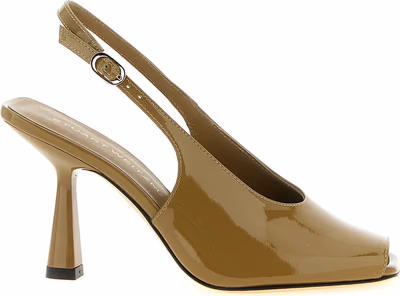 Bicolor Polyethylene High Heel Pumps