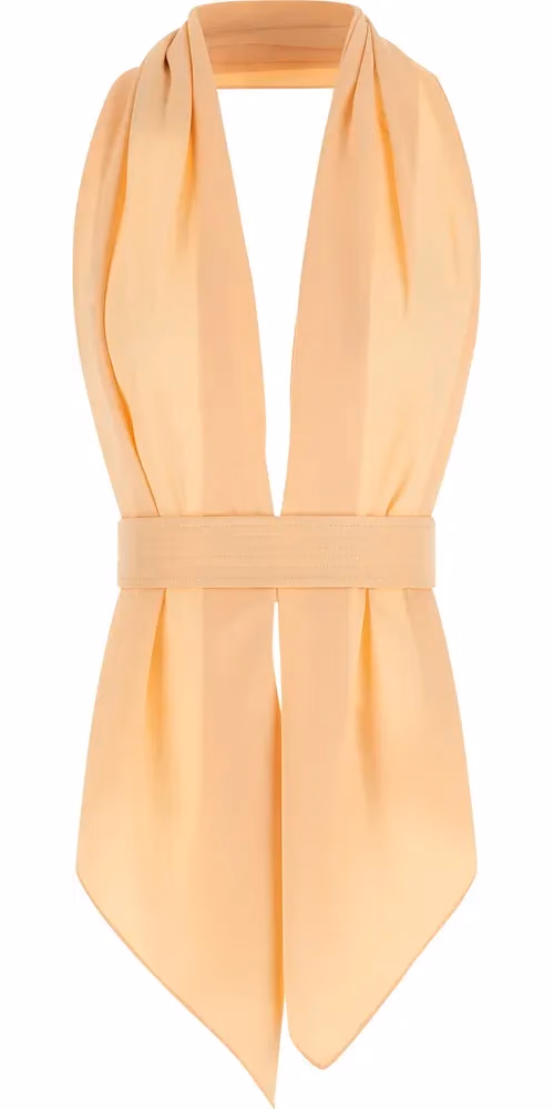 Alberta Ferretti Multicolor Viscose Sleeveles T-Shirt