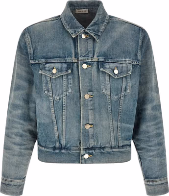 Blue Cotton Denim Jacket