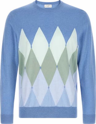 Blue Cotton Cardigan