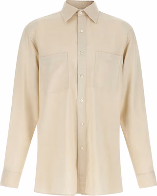 Beige Cotton Blouse