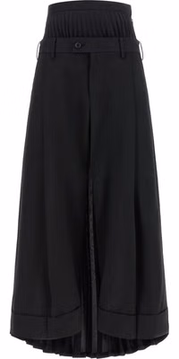 Black Wool Pants