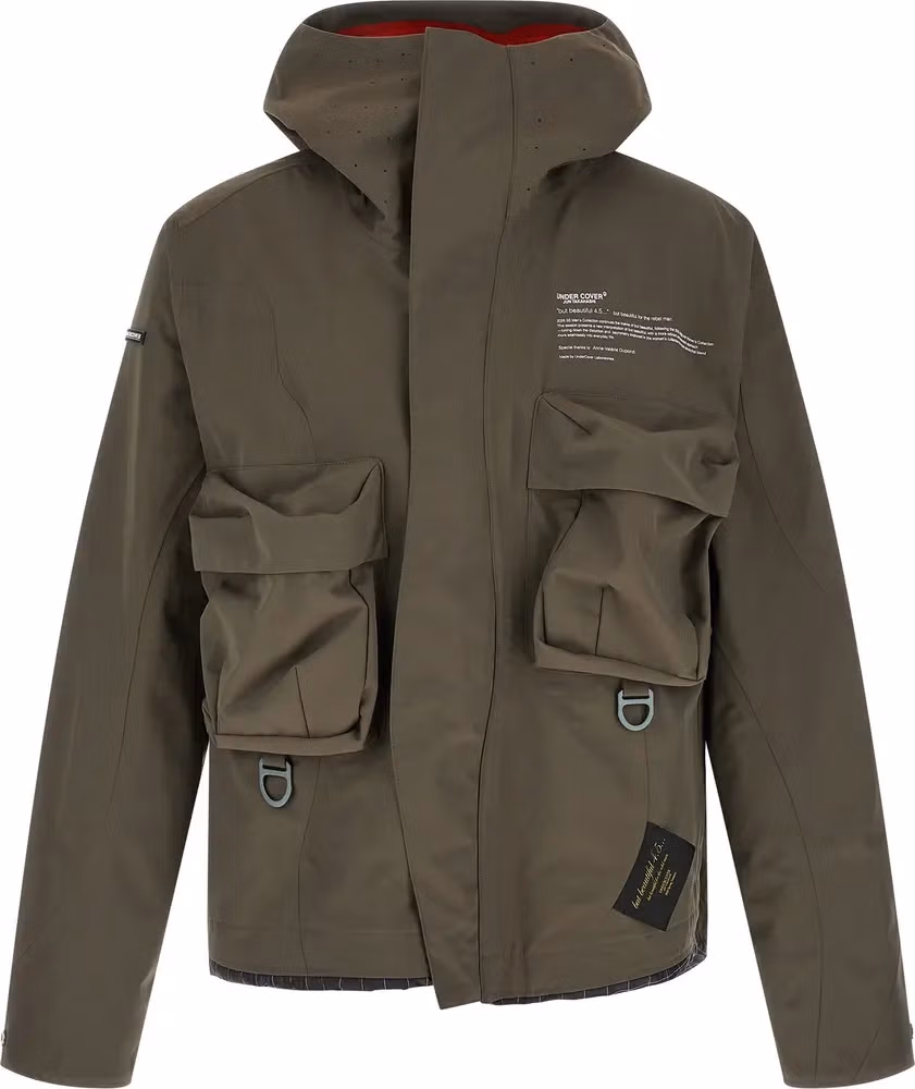Undercover Gray Nylon Parka