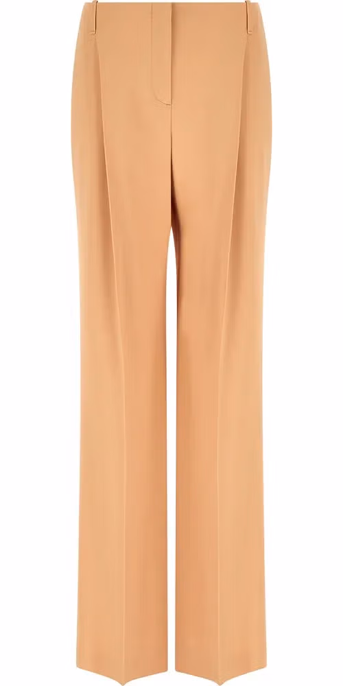 Ermanno Scervino Beige Acetate Casual Pants