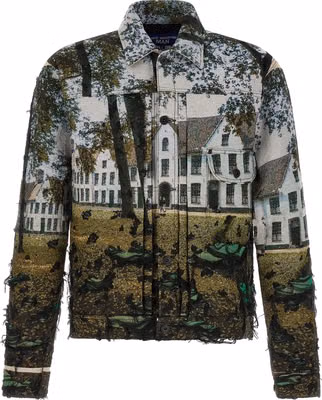 Multicolor Polyester Jacket