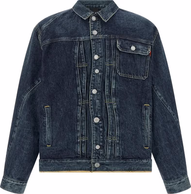 Blue Cotton Denim Jacket