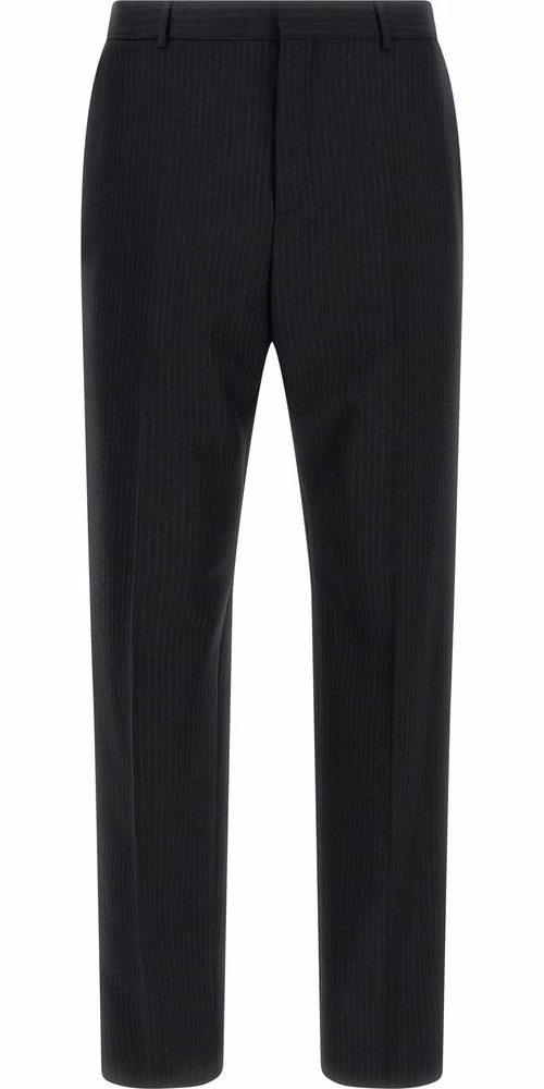 Saint Laurent Black Wool Dress Pants