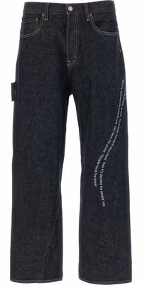 Blue Cotton Jeans Denim