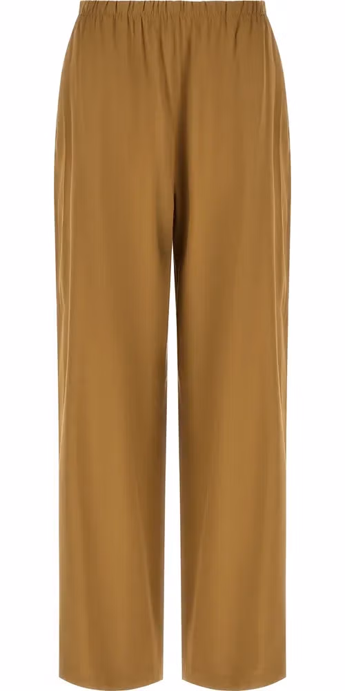 Max Mara Beige Linen Casual Pants