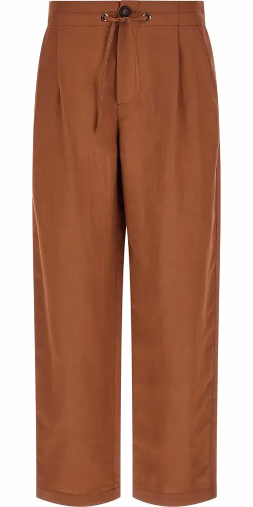 Brunello Cucinelli Multicolor Viscose Casual Pants