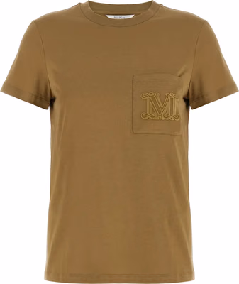Brown Cotton T-Shirt