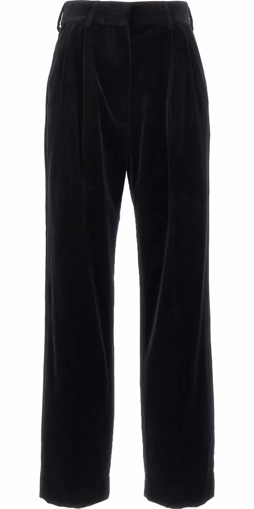 Blazé Milano Black Cotton Dress Pants