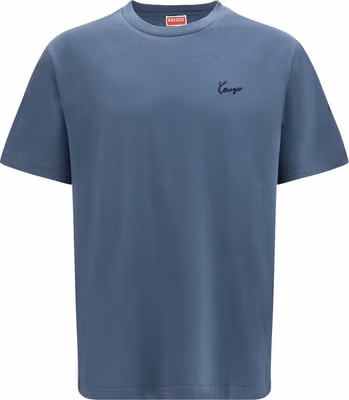 Blue Cotton T-Shirt