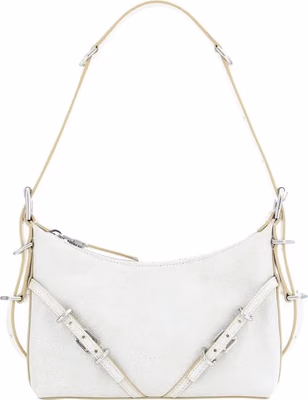 White Leather Shoulder Bag