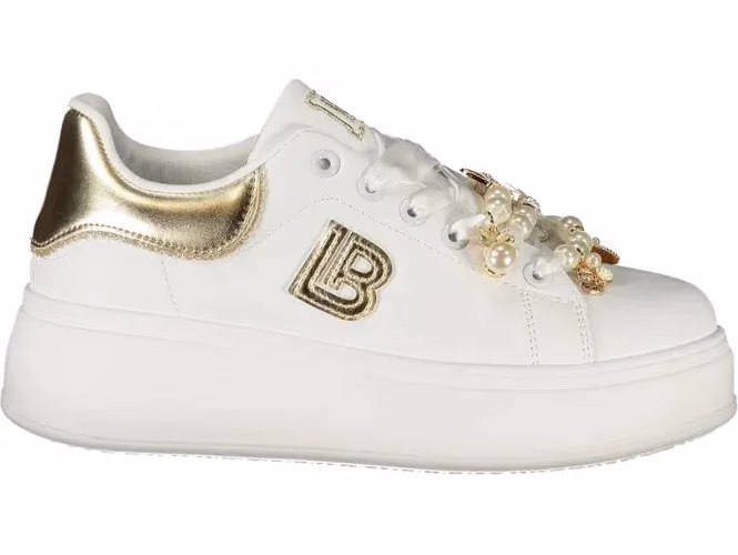 Laura Biagiotti White Polyester Women Sneaker