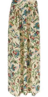 Multicolor Cotton Mini Skirt