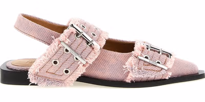 Multicolor Organic Cotton Ballet Flats