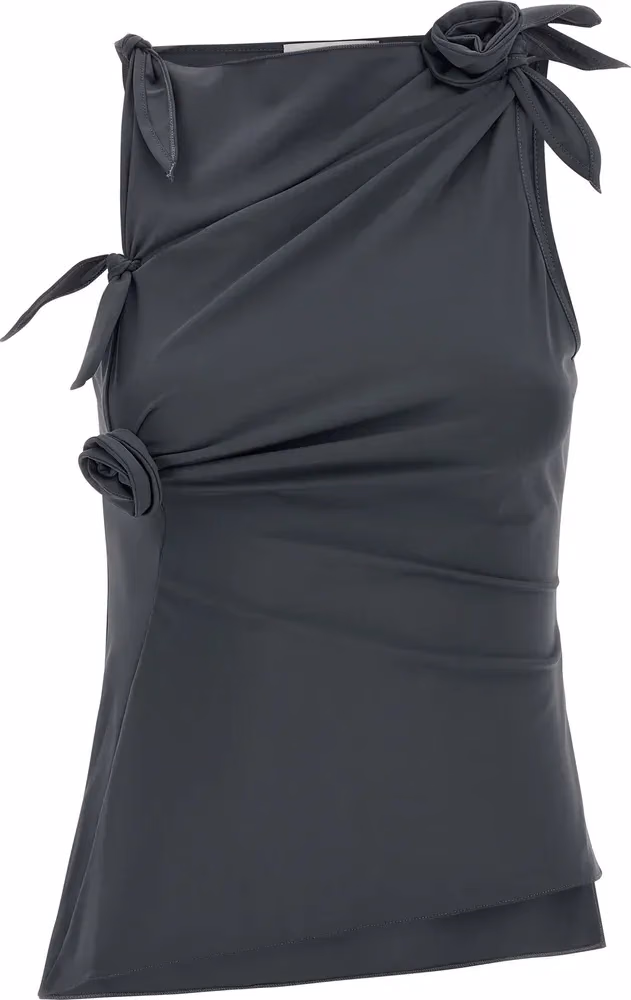 Coperni Gray Polyamide Tank Tops