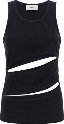 Black Organic Cotton Tank Tops
