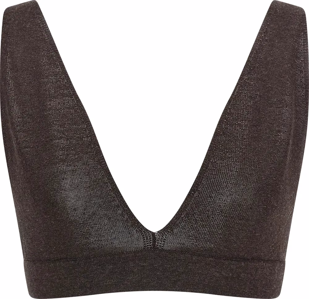 P.A.R.O.S.H. Brown Viscose Bra