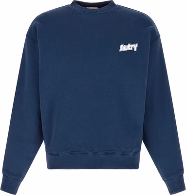Blue Cotton Sweatshirt