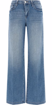 Blue Cotton Jeans Denim