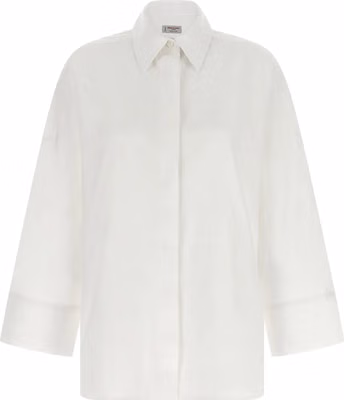 White Cotton Blouse