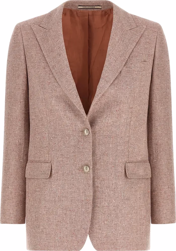 Tagliatore Multicolor Cotton Blazer