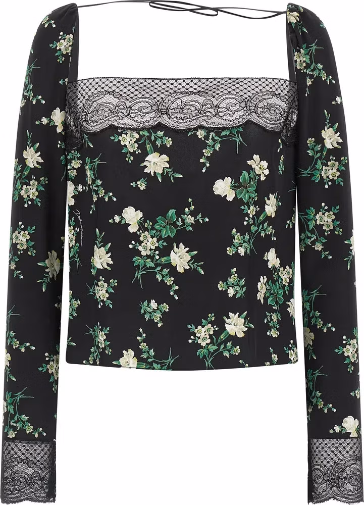 Dolce & Gabbana Black Sisal Tank Tops