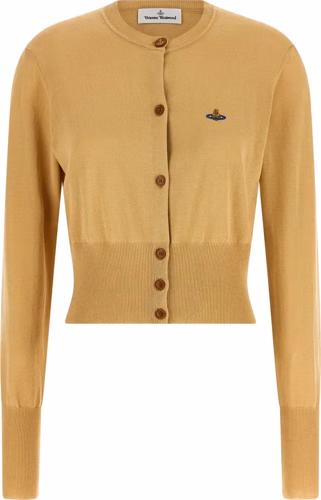 Vivienne Westwood Beige Cotton Cardigan