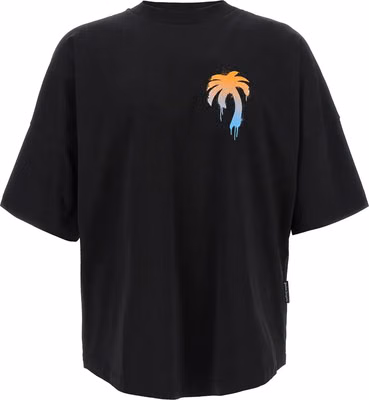 Black Cotton T-Shirt