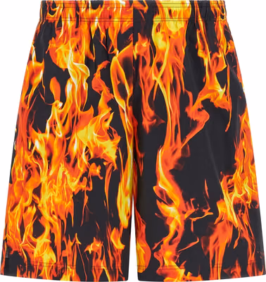 Multicolor Cotton Bermuda Shorts