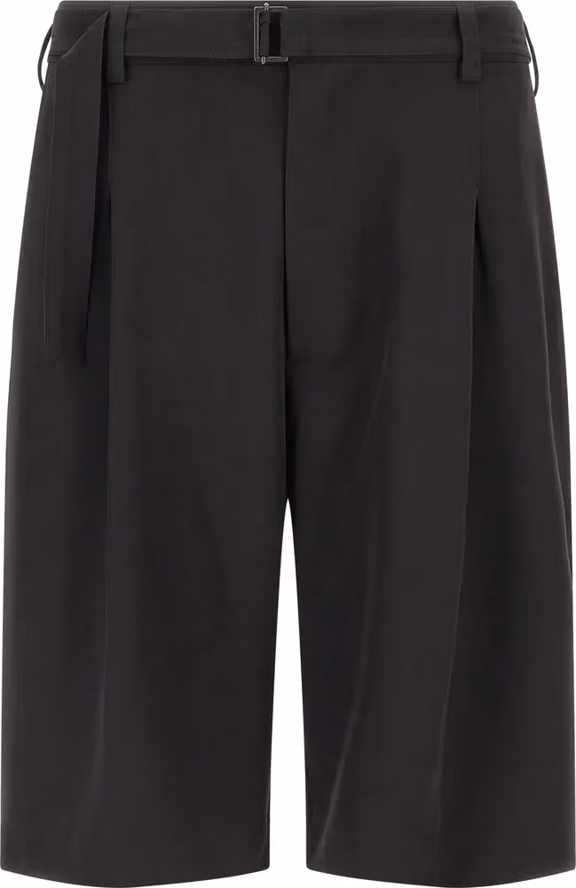 CELLAR DOOR Black Polyester Bermuda Shorts