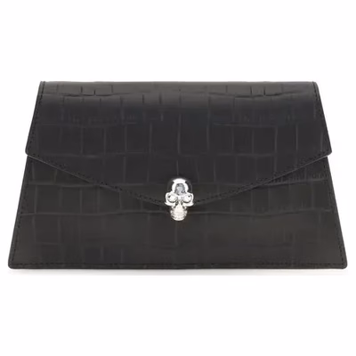 Black Calf Leather Bos Taurus Shoulder Bag