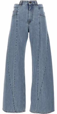 Blue Cotton Jeans Denim