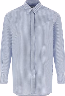 Blue Cotton Blouse