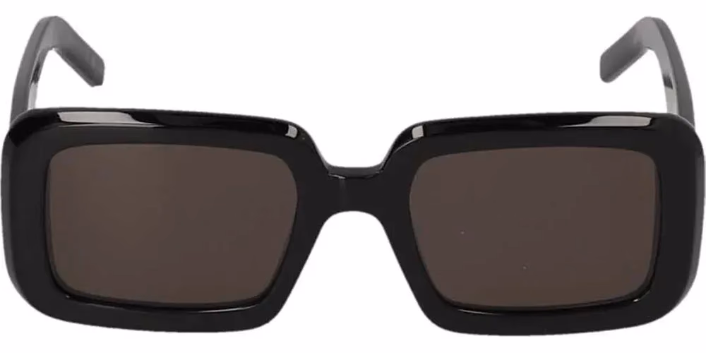 Saint Laurent Black Acetate Sunglasses