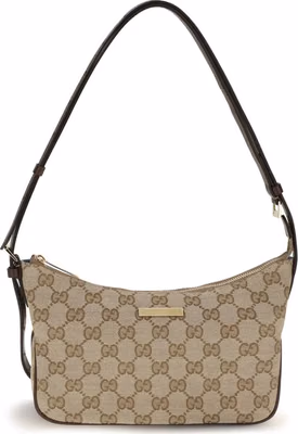 Beige Polyester Handbag