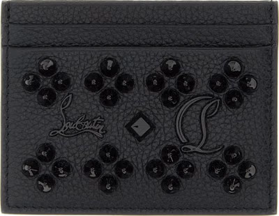 Black Calfskin Cardholder