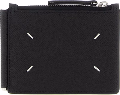 Black Leather Leather Wallet