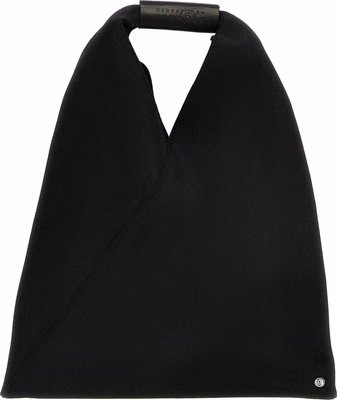 Black Polyester Shoulder Bag