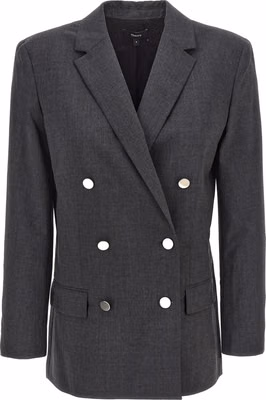 Gray Wool Blazer